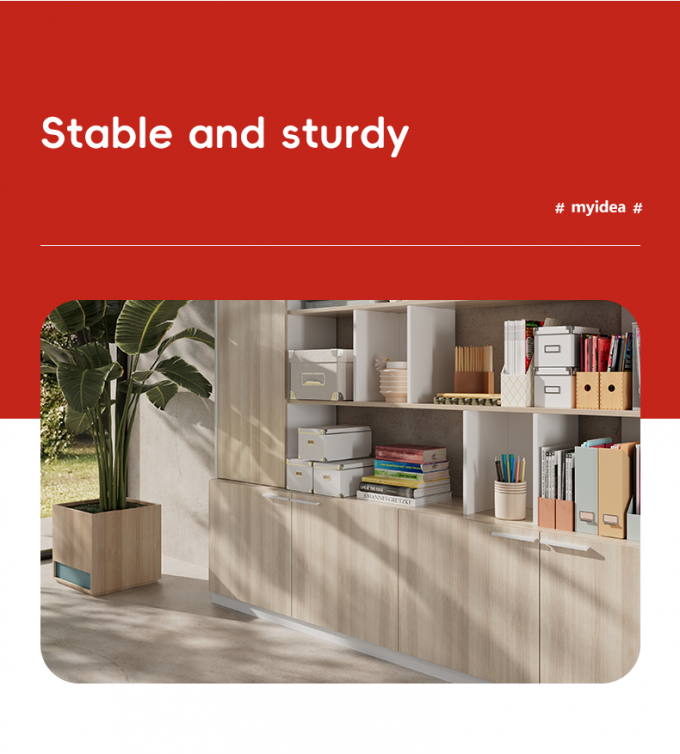 Contemporary Office Furniture Modern Wooden Office Filing Cabinets With ...