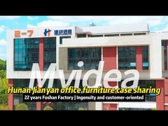 Hunan jianyan office furniture case sharing