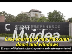Case sharing of new Haoxuan doors and windows
