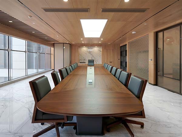 Latest company blogs about Full office furniture delivery finished: reception, meeting room, staff area, lounge & manager office.
