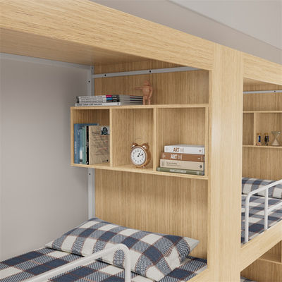 Modern Bunk Bed For Youth Hostel With Easy Assembly Guidelines