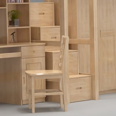 Support customization Modern design, ISO9001-certified student dormitory furniture wooden bed and desk