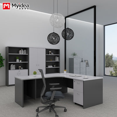 Buy Supervisor Boss Desks Free Combination With Filing Cabinets Various Sizes online manufacture