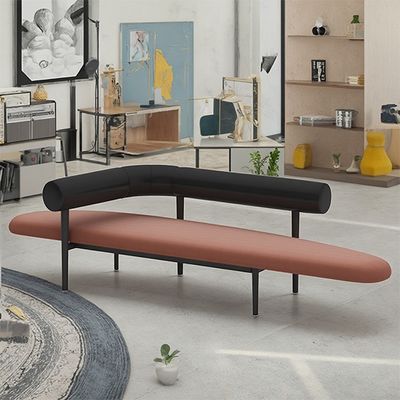Nordic Light Luxury Backrest Chair, Coffee Shop Soft Bag Chair, Simple Stool, Designer With Backrest, Narrow And Long Dining Stool