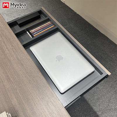 Simple And Comfortable Executive Desk, Silent Single Motor Lifting Desk, Stable And Multifunctional Design Desk For Office Use