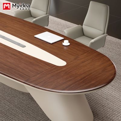 customization office furniture，business desk，large conference long table，simple and modern office desk and chair combination