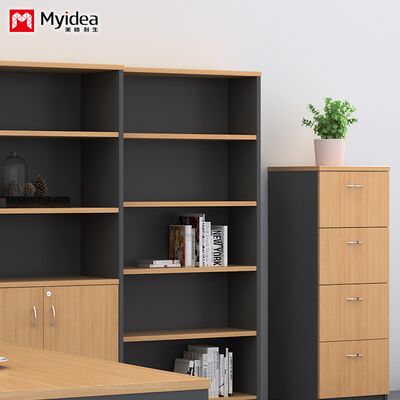 Multi Layer Display Cabinet Item Storage Wall Cabinet Customized Office Furniture