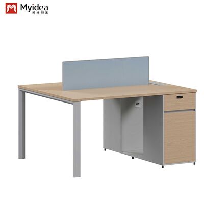Two Staff Members Facing Each Other, Office Desk wholesale, Bright Color Screen, Office Furniture Desk wholesale