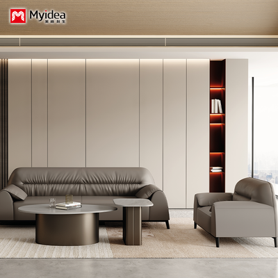 Buy High resilience, extra thick cushion, anti-sag, metal legs, sturdy frame, waiting room furniture, lobby sofa, guest chair, indoor settee. online manufacture