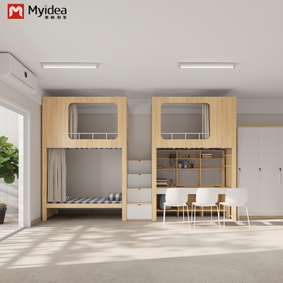 Buy Three Person Apartment Bed With Shared Stairs online manufacture