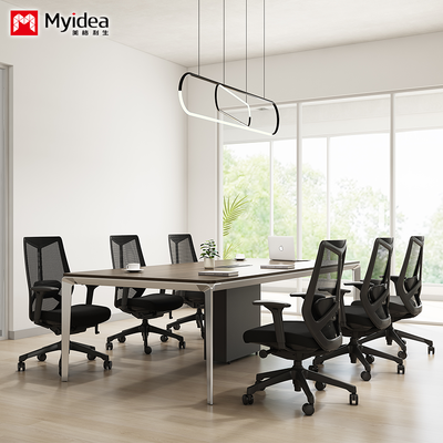 Buy Conference Table with Adjustable Wiring, Die-casting Aluminum Alloy Steel Feet, Versatile Conference Room online manufacture