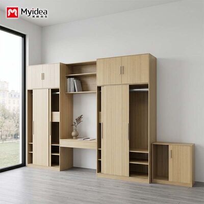 Buy Wardrobe & Desk Combo Unit – Space-Saving 2-in-1 Design with Eco-Friendly Board, Perfect for Apartments and Hotels online manufacture