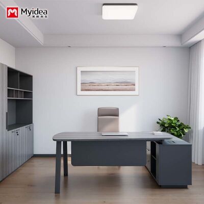 Buy Premium Executive Workstation with Integrated Storage Side Cabinet – Elegant Design Meets Maximum Efficiency. online manufacture