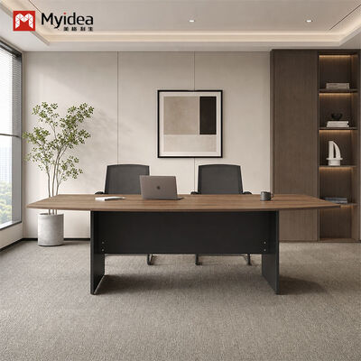 Buy Conference Table with Thickened Eco-Friendly Board Top – Durable, Sustainable, and Built for Heavy-Duty Meeting Use. online manufacture