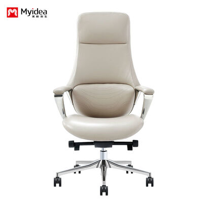 Buy Premium Managerial Leather Chair – Supple Yet Resilient Surface, Height Adjustment & Recline, Comes in a Variety of Color Options online manufacture