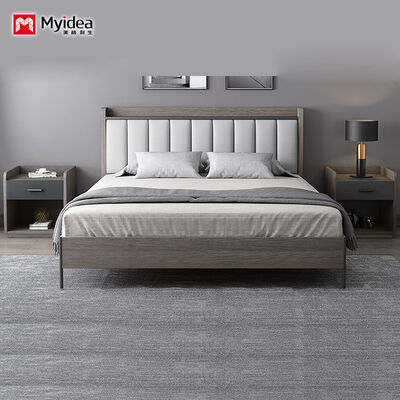Buy Space-Saving Single Apartment Bed – Features a Soft Faux Leather (PU) Upholstered Headboard, Built with Eco-Friendly Thickened Boards for Durability and a Clean, Modern Look, Ideal for Apartments online manufacture