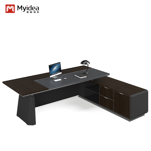 Boss'S Office Desk Simple Modern Table And Chair Combination New Chinese Style Large Class Desk Single President'S Desk Manager'S Office Furniture