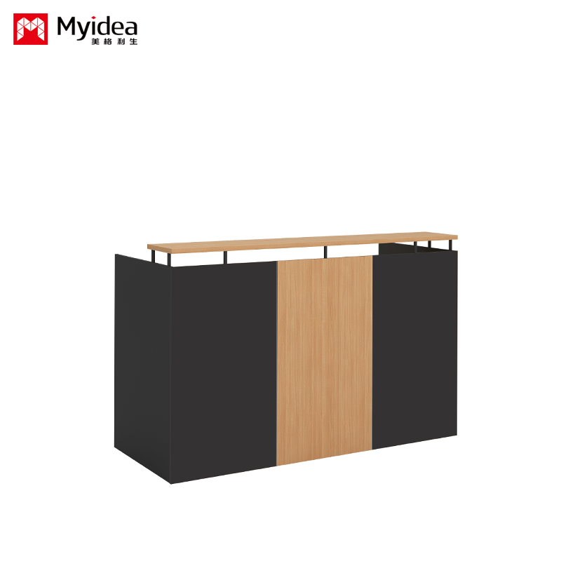 High Quality Company Front Desk Office Furniture Hotel Restaurant Store Reception Desk Simple Modern Counter