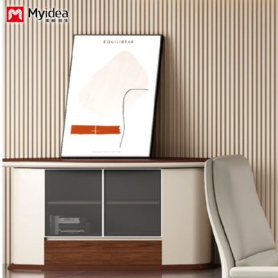 customization wall to floor design，living room cabinet，storage cabinet，low cabinet，practical tea cabinet for office and home use